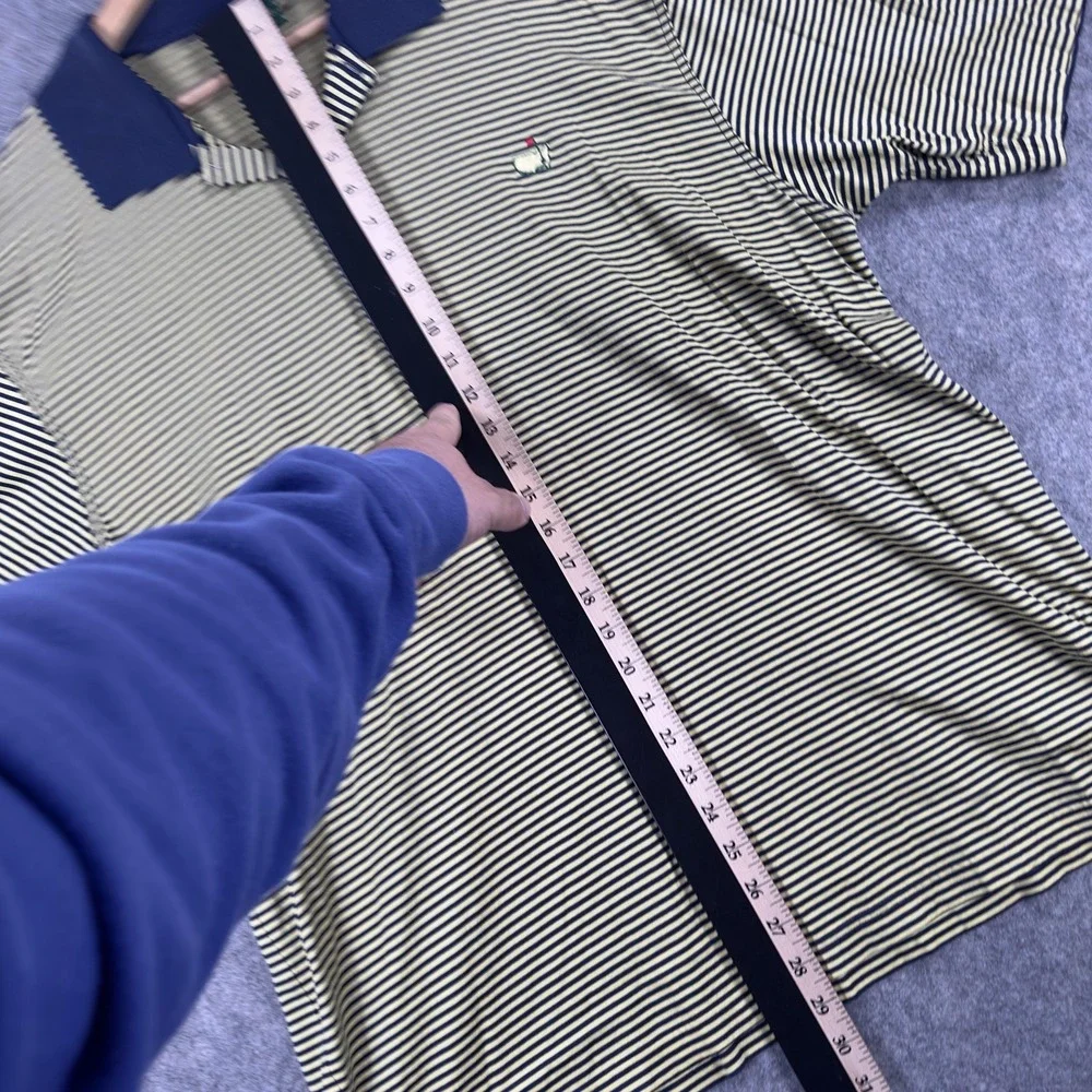 Augusta‎ National Golf Club Polo Shirt Mens XL Blue Golf Masters Amen Corner